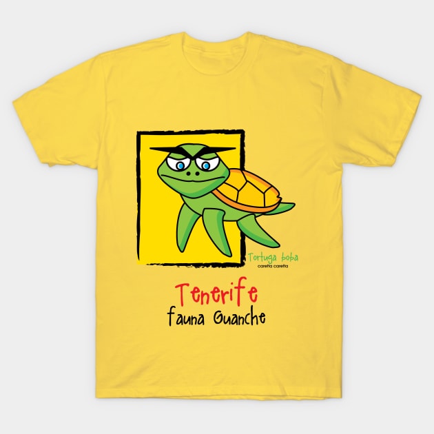 Tortuga boba T-Shirt by wanchinet1